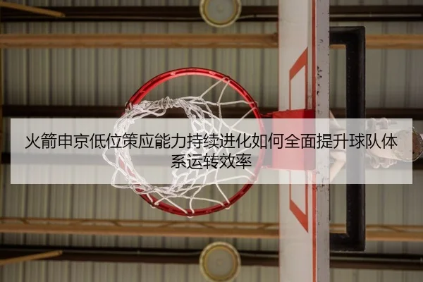 火箭申京低位策应能力持续进化如何全面提升球队体系运转效率